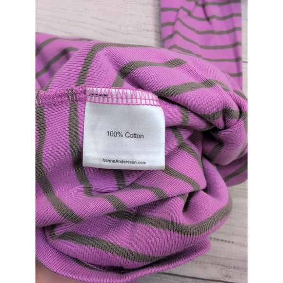 6 Hanna Andersson Striped Play Dress - Picture 6 of 6